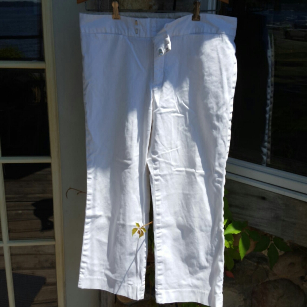Gap White Pants